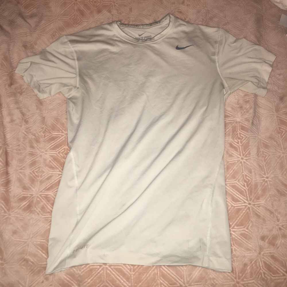 Nike White Dri-Fit Shirt